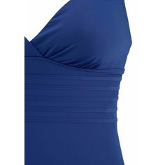 Rückansicht von Lascana Badeanzug Badeanzug Damen blau