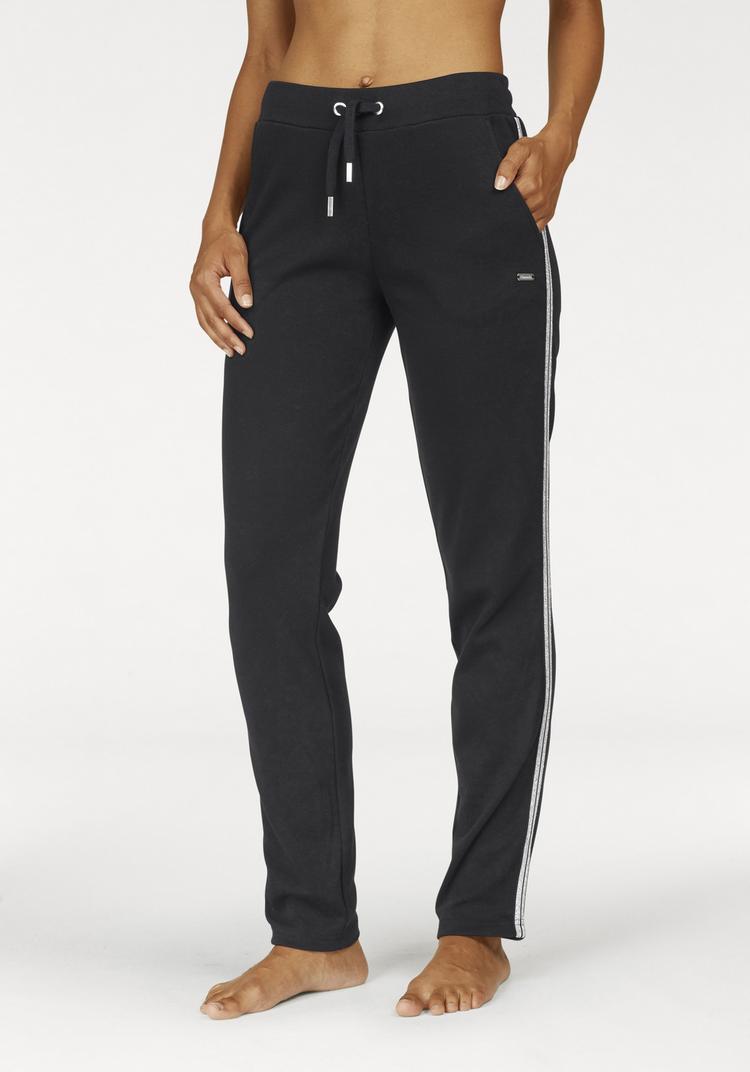 Bench Bench Homewearhose Sweathose Damen - schwarz - 0 | SportScheck
