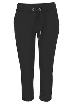 Lascana Relaxhose Sweathose Damen schwarz