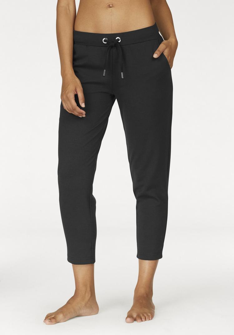 Lascana Lascana Relaxhose Sweathose Damen - schwarz - 0 | SportScheck