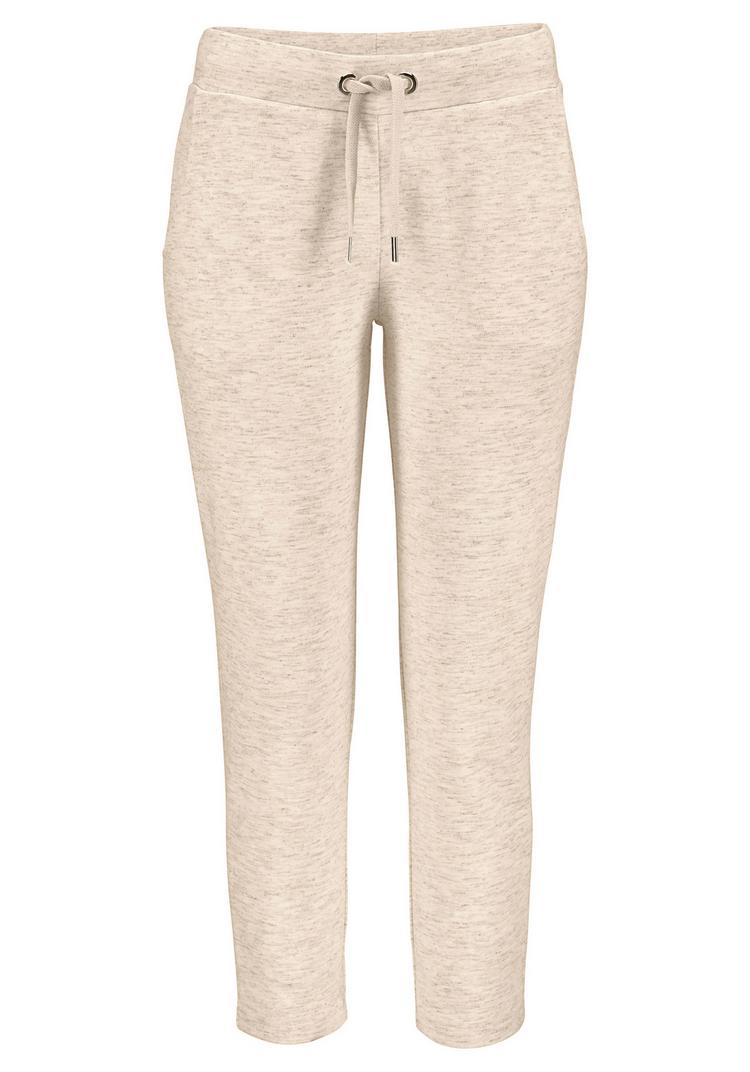 Lascana Lascana Relaxhose Sweathose Damen - beige - 1 | SportScheck