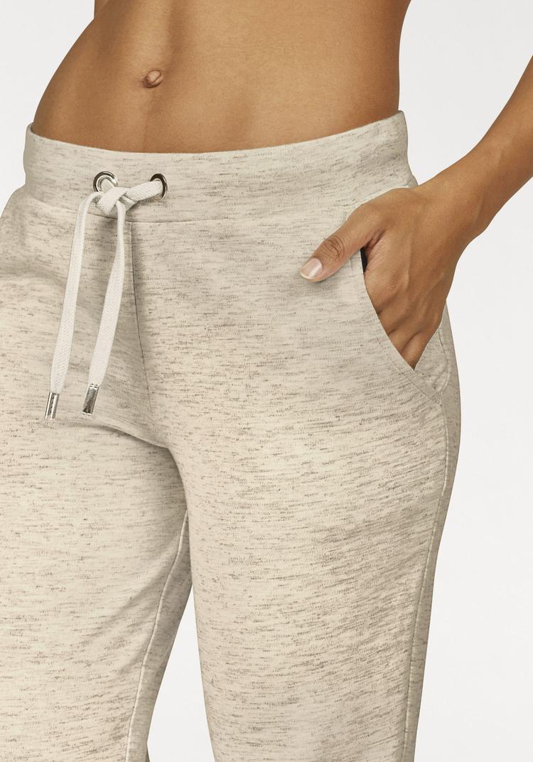 Lascana Lascana Relaxhose Sweathose Damen - beige - 5 | SportScheck