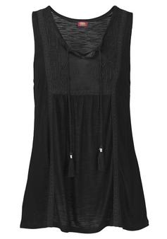 Buffalo Tanktop Tanktop Damen schwarz