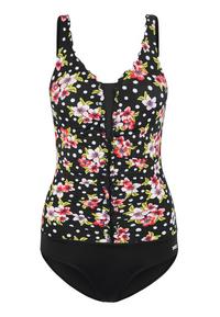 Lascana Badeanzug Badeanzug Damen - schwarz-bedruckt