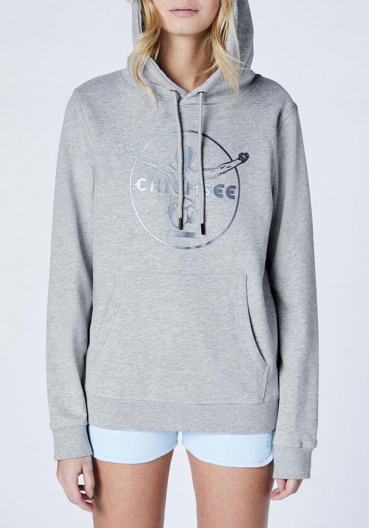 Chiemsee Chiemsee Hoodie Sweatshirt Damen - Medium Grey/Metallic - 4 | SportScheck