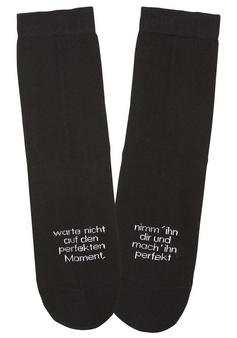 Rückansicht von Bench Socken Freizeitsocken Damen schwarz