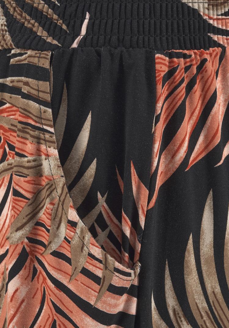 Lascana Lascana Strandhose Stoffhose Damen - braun-orange - 0 | SportScheck