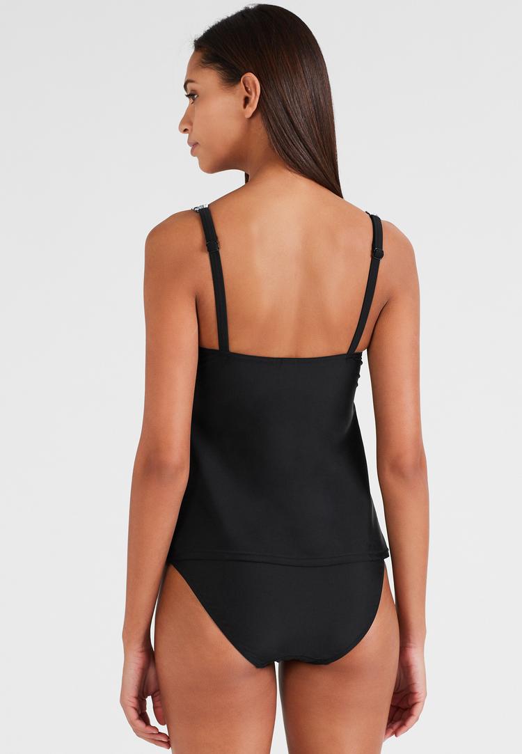 Lascana Lascana B&uuml;gel-Tankini Bikini Set Damen - schwarz-wei&szlig; - 2 | SportScheck