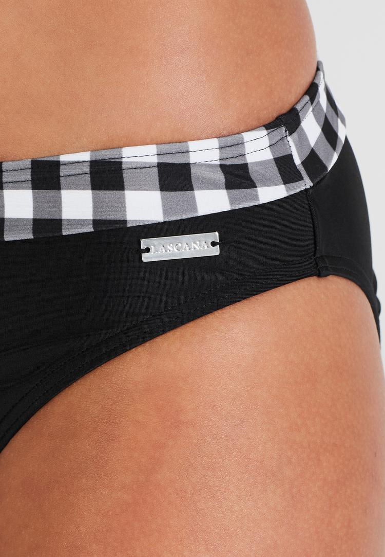 Lascana Lascana B&uuml;gel-Tankini Bikini Set Damen - schwarz-wei&szlig; - 1 | SportScheck