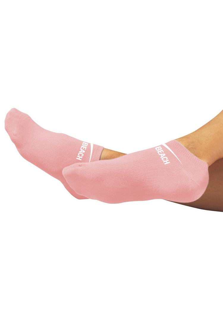 VENICE BEACH VENICE BEACH Sneakersocken Socken Damen - grau - pink - rosa - wei&szlig; - 0 | SportScheck