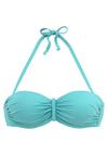 Buffalo B&uuml;gel-Bandeau-Bikini-Top Bikini Oberteil Damen - t&uuml;rkis