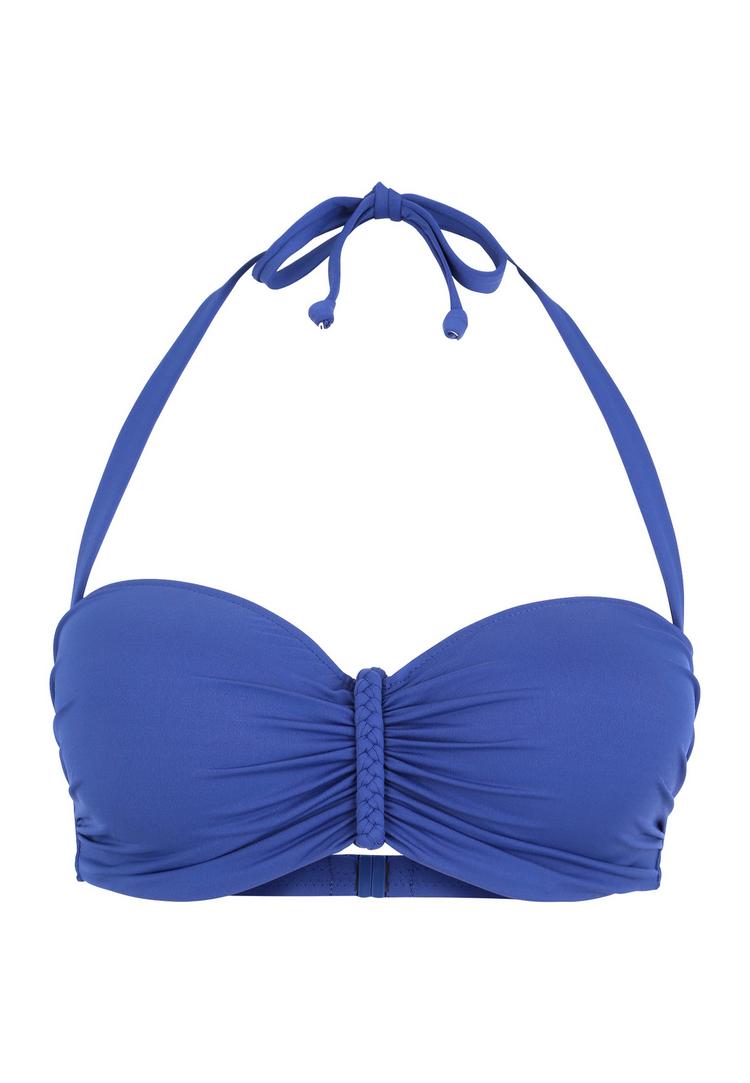 Buffalo Buffalo B&uuml;gel-Bandeau-Bikini-Top Bikini Oberteil Damen - blau - 0 | SportScheck