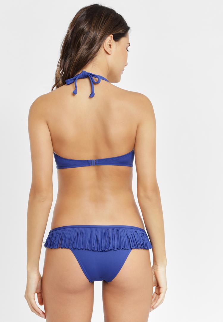 Buffalo Buffalo B&uuml;gel-Bandeau-Bikini-Top Bikini Oberteil Damen - blau - 2 | SportScheck