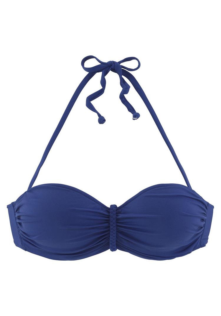 Buffalo Buffalo B&uuml;gel-Bandeau-Bikini-Top Bikini Oberteil Damen - blau - 2 | SportScheck
