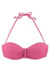 Buffalo B&uuml;gel-Bandeau-Bikini-Top Bikini Oberteil Damen - rosa
