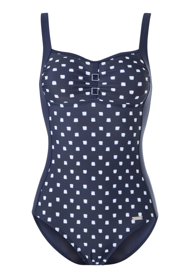 Lascana Lascana Badeanzug Badeanzug Damen - marine-wei&szlig; - 0 | SportScheck