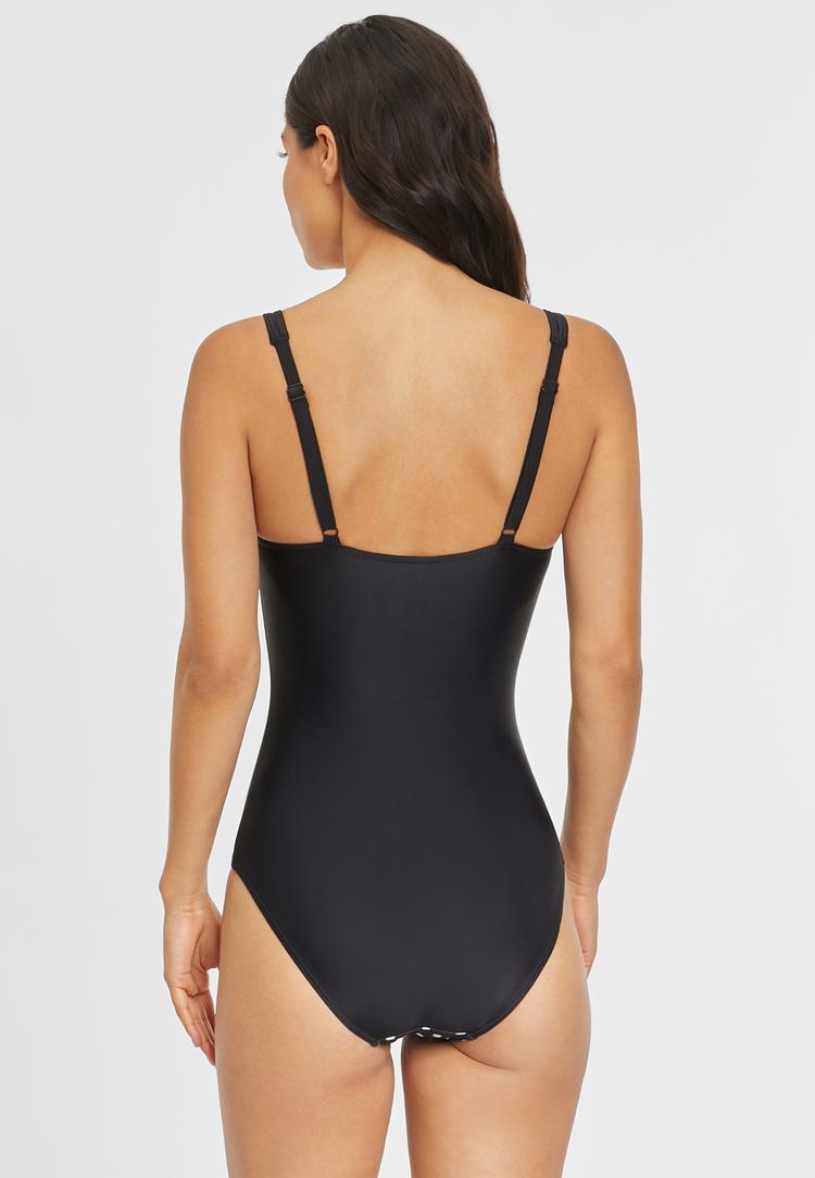 Lascana Lascana Badeanzug Badeanzug Damen - schwarz-wei&szlig; - 5 | SportScheck