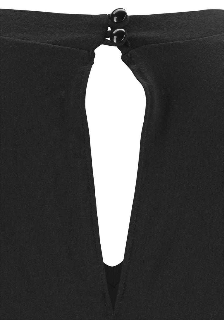 Lascana Lascana Kurzoverall Jumpsuit Damen - schwarz - 0 | SportScheck