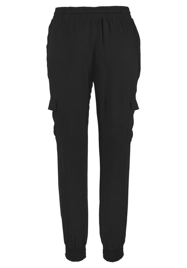 Lascana Lascana Schlupfhose Stoffhose Damen - schwarz - 0 | SportScheck