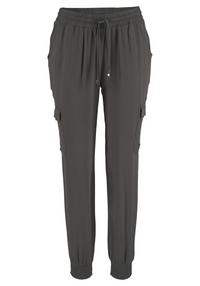 Lascana Schlupfhose Stoffhose Damen - khaki