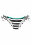 KangaROOS Bikini-Hose Bikini Hose Damen - schwarz-wei&szlig;