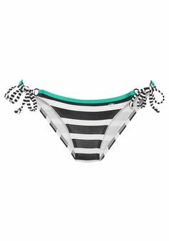 KangaROOS Bikini-Hose Bikini Hose Damen schwarz-weiß