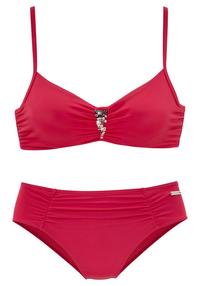Lascana B&uuml;gel-Bikini Bikini Set Damen - rot