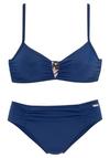 Lascana B&uuml;gel-Bikini Bikini Set Damen - marine