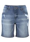 Buffalo Jeansbermudas Shorts Damen - blue washed