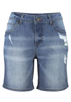 Buffalo Jeansbermudas Shorts Damen blue washed
