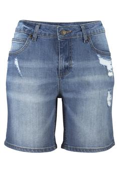 Buffalo Jeansbermudas Shorts Damen blue washed