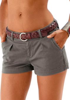 Rückansicht von Lascana Shorts Shorts Damen olivgrün