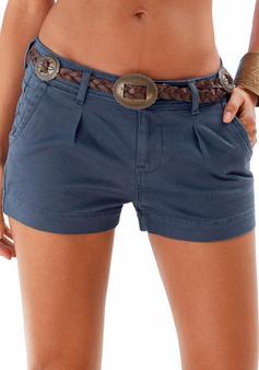 Rückansicht von Lascana Shorts Shorts Damen blau