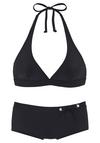 BRUNO BANANI Triangel-Bikini Bikini Set Damen - schwarz