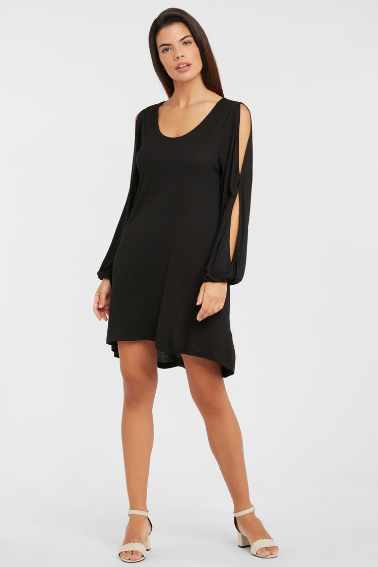 Lascana Lascana Longshirt Longshirt Damen - schwarz - 1 | SportScheck