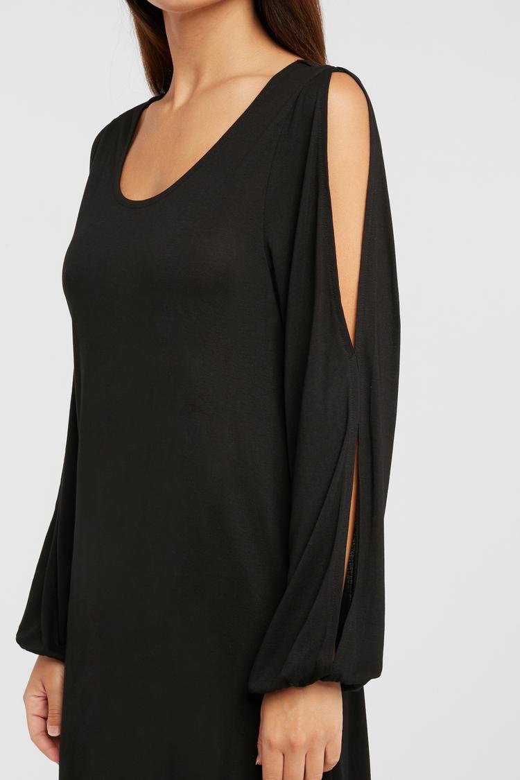 Lascana Lascana Longshirt Longshirt Damen - schwarz - 0 | SportScheck