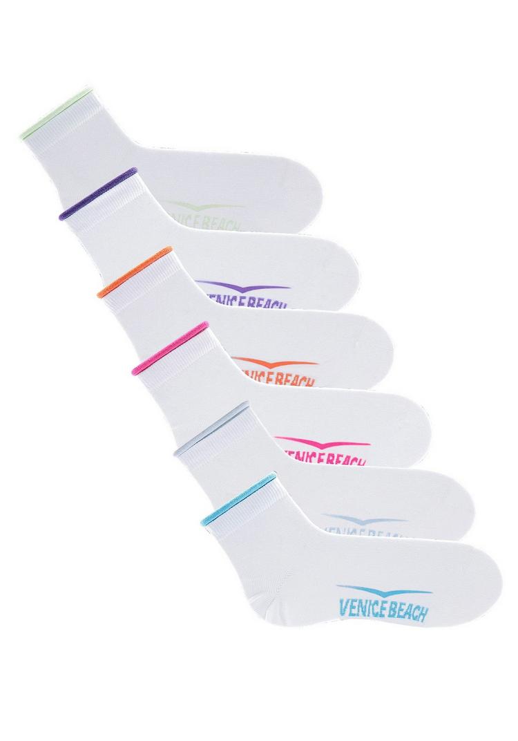 VENICE BEACH VENICE BEACH Kurzsocken Socken Damen - wei&szlig; - 0 | SportScheck