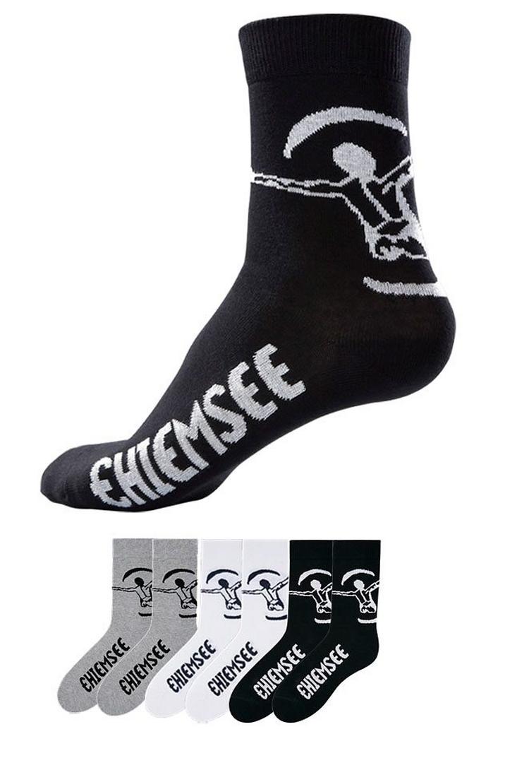 Chiemsee Chiemsee Freizeitsocken Socken - wei&szlig; - schwarz - grau - 0 | SportScheck