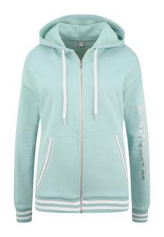 Bench Kapuzensweatjacke Sweatjacke Damen mint