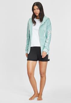 Rückansicht von Bench Kapuzensweatjacke Sweatjacke Damen mint