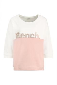 Bench Sweatshirt Sweatshirt Damen apricot-ecru