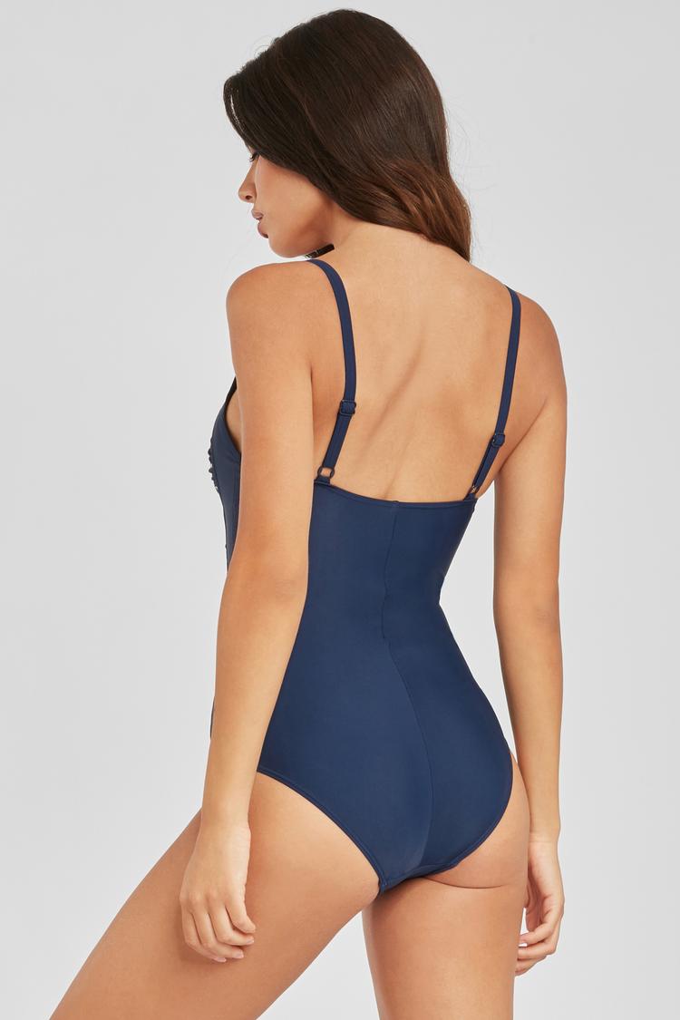 Lascana Lascana Badeanzug Badeanzug Damen - marine-t&uuml;rkis - 4 | SportScheck