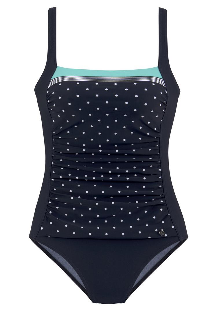 Lascana Lascana Badeanzug Badeanzug Damen - marine-t&uuml;rkis - 0 | SportScheck