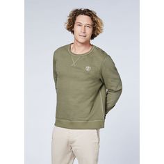 Rückansicht von Chiemsee Sweater Sweatshirt Herren Dusty Olive