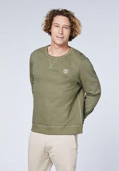 Rückansicht von Chiemsee Sweater Sweatshirt Herren Dusty Olive