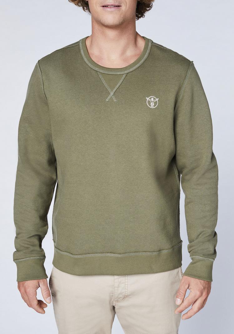 Chiemsee Chiemsee Sweater Sweatshirt Herren - Dusty Olive - 4 | SportScheck