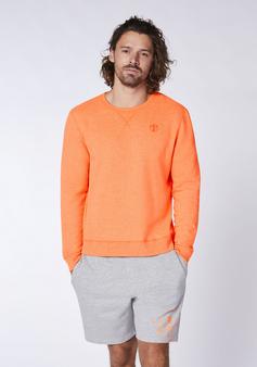 Rückansicht von Chiemsee Sweater Sweatshirt Herren Shock Orange