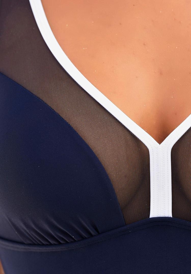 Lascana Lascana Badeanzug Badeanzug Damen - marine - 1 | SportScheck