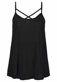 Lascana Spaghettitop Spaghettitop Damen - schwarz