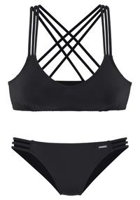 BRUNO BANANI Bustier-Bikini Bikini Set Damen - schwarz